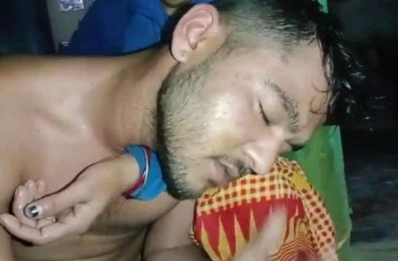 Locals beat up two youths for alleged involvement in drug trading in Teliamura Locals beat up two youths for alleged involvement in drug trading in Teliamura